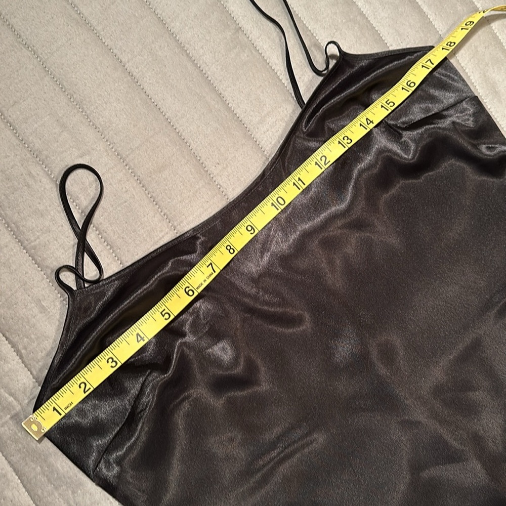 NEW Elie Tahari black satin cami top, Nordstrom exclusive - Picture 7 of 12